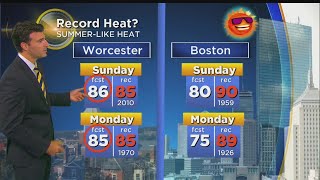 WBZ Afternoon Forecast For September 22, 2017