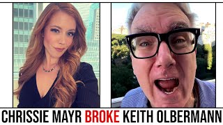 Chrissie Mayr BROKE Keith Olbermann With a Single Joke