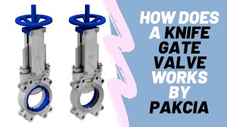 How does a Knife Gate Valve Works by Pakistan Controls and Industrial Automation