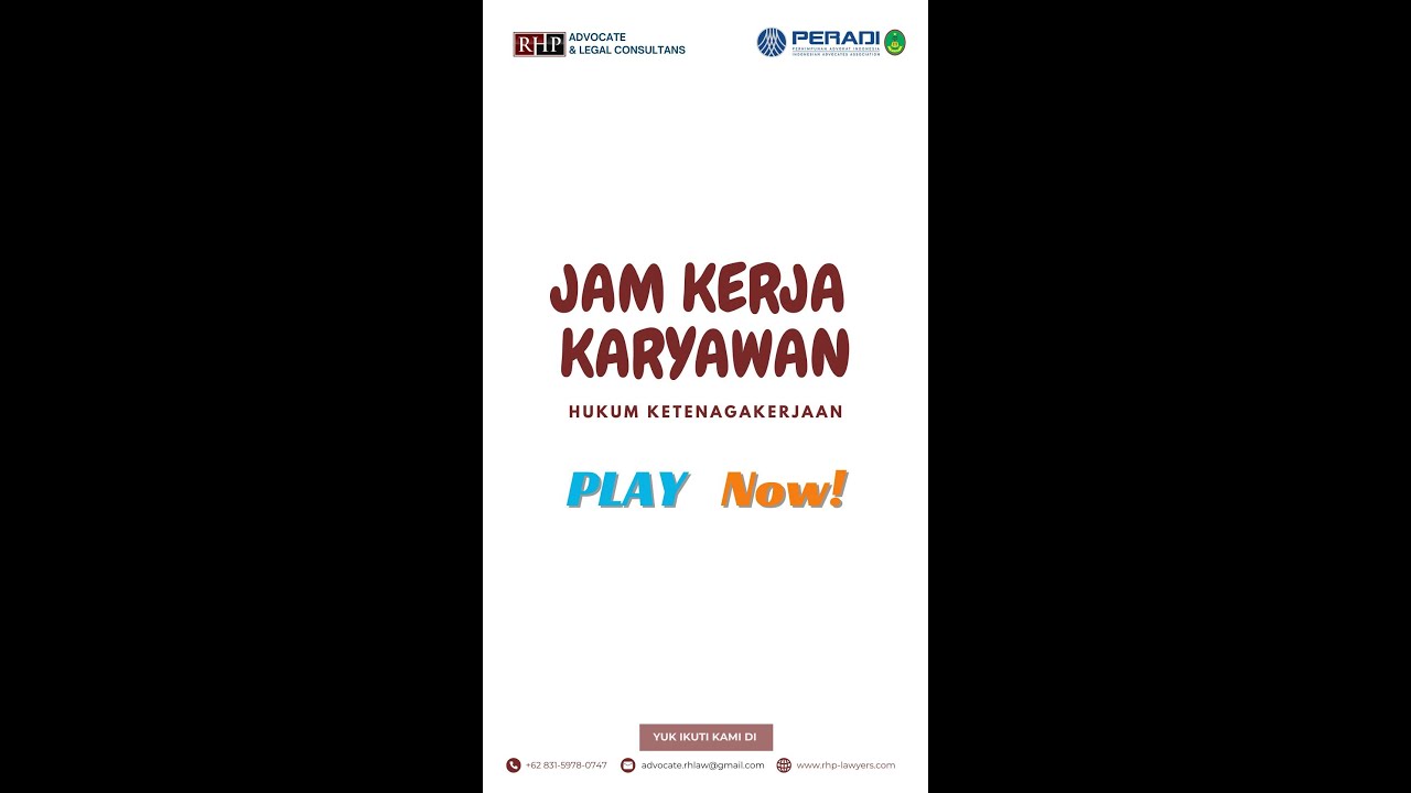 Jam Kerja Karyawan Youtube