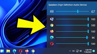 How to Control Volume for all Apps in Windows 11