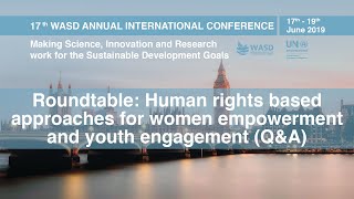 Roundtable: Human rights based approaches for women empowerment and youth engagement (Q&A)