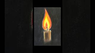 Candle light drawing #shorts #drawing #candlelight #ytshorts #youtube