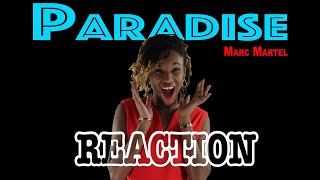 Marc Martel - Paradise - lyric video | REACTION (InAVeeCoop Reacts) | FIRST TIME HEARING