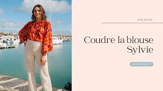 Coudre la blouse Sylvie de Apolline Patterns