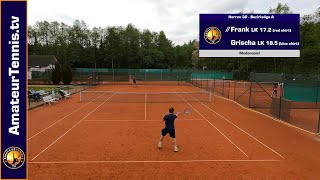 2. Medenspiel 2023 | Amateur Tennis Match | Frank vs Grischa | LK 18.5 vs. LK 17.2  (NTRP 3.5)