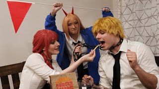 she's a red flag but im colorblind || Chainsaw Man Cosplay Skit