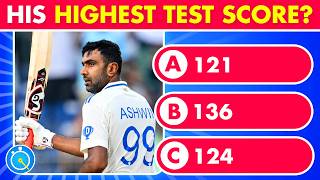 The Ashwin Quiz | How Well Do You Know Ravichandran Ashwin? | Cricket Quiz