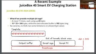 Northeastern CY 5770 Fall 2024 [Week 8 Lecture 1 Buffer Overflow Examples]
