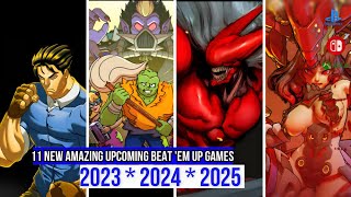 11 Amazing Upcoming BEAT 'EM UP GAMES 2023 & 2024 & 2025 |PC,Switch,PS5,PS4,XBOX ONE,XBOX