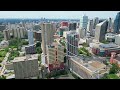 EDMONTON Alberta Canada 4K Drone video