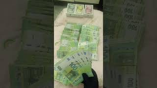 💶€610K Euro Cash Money #cash #million #money #eur #euro #millionaire