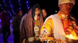 Mugum Wedding between -Kunchok Palsang with Kelsang Lhamo- an unique wedding.