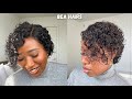 Trendy Pixie Cut Curly Bob Wig ft. BEA HAIRS