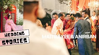 BEST BENGALI WEDDING VIDEO | Maitrayee \u0026 Anirban | CINEMATIC WEDDING VIDEO QPID 2023 #weddingvideo