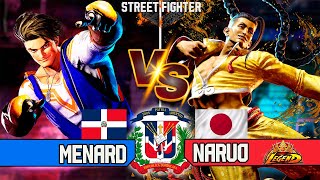 SF6 ▰MENARD (LUKE) VS NARUO (JAMIE) ▰ High Level Gameplay  streetfighter6