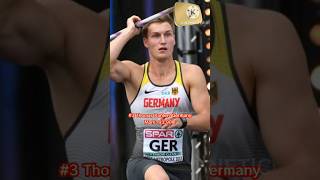 Top 5 Javelin Throw World Record🔥🔥#shorts #youtubeshorts