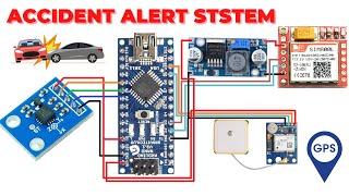 Vehicle Accident Alert System Using ADXL335 Accelerometer, GPS, and GSM with Arduino