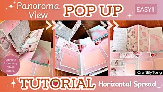 DIY Pop Up Tutorial: Horizontal Spread with Panorama View