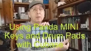 Using Panda MINI with Cubase