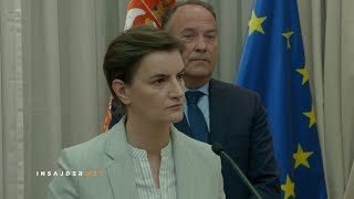 Brnabić na pitanje ko plaća Blerov institut da savetuje Vladu: Ko sam ja, portparol Instituta