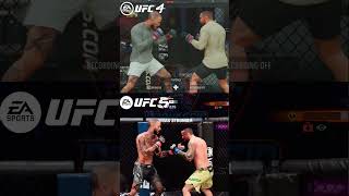 UFC 5 Vs UFC 4 Comparison! 💀 #ufc5