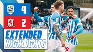 EXTENDED HIGHLIGHTS | Huddersfield Town 4-2 Middlesbrough