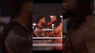bloodline ☝️ emotional moment Jimmy attack Roman Reigns😱 #wwe #shorts