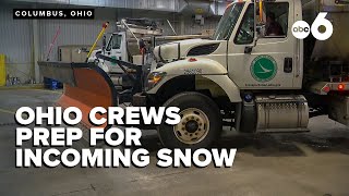 ODOT, Columbus snow crews ready for winter storm