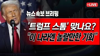 [뉴스속보] '트럼프 스톰' 맞나요?...\