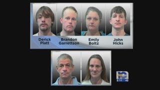 MCSO: relatives arrested at two separate meth labs
