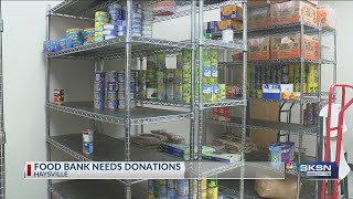 Haysville food bank in need of more essential food items