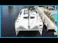 Is This a SPACESHIP or a Luxury DREAM Catamaran? [Full Tour] Learning the Lines