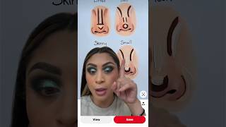 Doll nose contour #dollnose #nosecoontour #snatched #contour #viral #fyp #foryou #beautyvideo