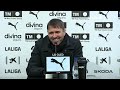 rueda de prensa valencia cf vs deportivo alavés