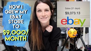 My eBay Store Hit $9,000 in Sales Last Month! What I Did To Get Here