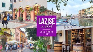 Italy, Lazise, one of the attractions of Lake Garda - sequences and moments!