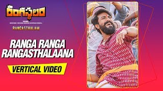 Ranga Ranga Rangasthalaana Vertical Video || Rangasthalam || Ram Charan, Samantha, Devi Sri Prasad