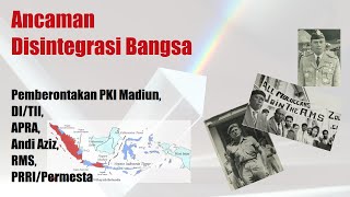 Pemberontakan PKI Madiun, DI/TII, APRA, Andi Aziz, RMS, PRRI/Permesta