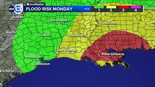 Monday is an ABC13 Weather Alert Day