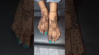 Feet henna disgne🌿 💚#feetmehandidesign #feetmehndi #henna #shotsvideo #shotreel #hennatattoo