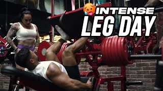 CRUSHING Leg Day With Sarah Marie IFBB Pro