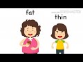 Fat and Thin | KG Students | kids training | kids trainer