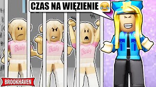 TROJACZKI TRAFIAJĄ DO WIĘZIENIA PRZEZE MNIE 😁 (Brookhaven Rp)| Vito i Bella