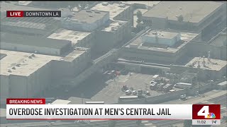 1 dead in possible drug overdose at downtown LA jail