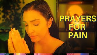 Christian ASMR | Prayers for People in Pain | Praying Over You , Reading the Bible