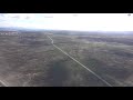 landing in iceland keflavik active volcano view 4k