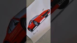 A classic Ferrari 👌 ✨️ #cars #video #reels #viral #car #shorts #drawing #tiktok #art #like