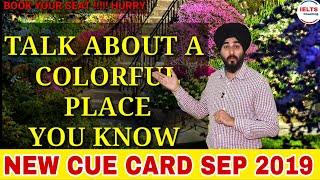 Talk About A Colourful Place You Visit | New Ielts Cue Card | Ramandeep Sir Sample Band 8.0