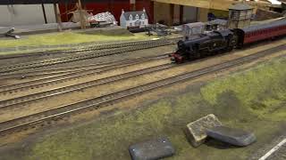 The B.M.Rly.S on OO Gauge Layout - The BACHMANN is, LMS Fairburn Tank 2-6-4T No.42085